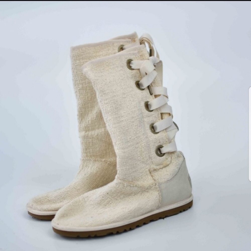 UGG Cream Kids Boots